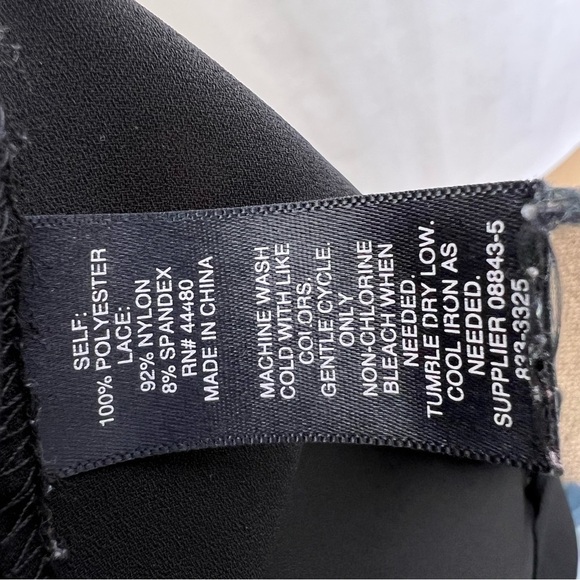 5/$25 Worthington small black tank 77 - Picture 4 of 5